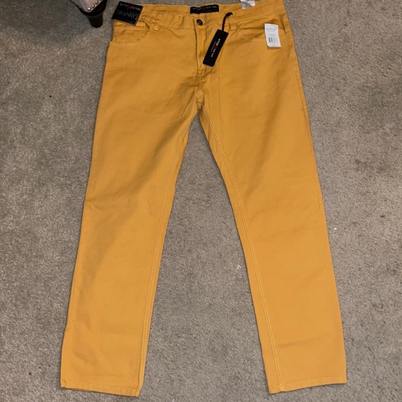 Other - Men’s mustard yellow skinny jeans